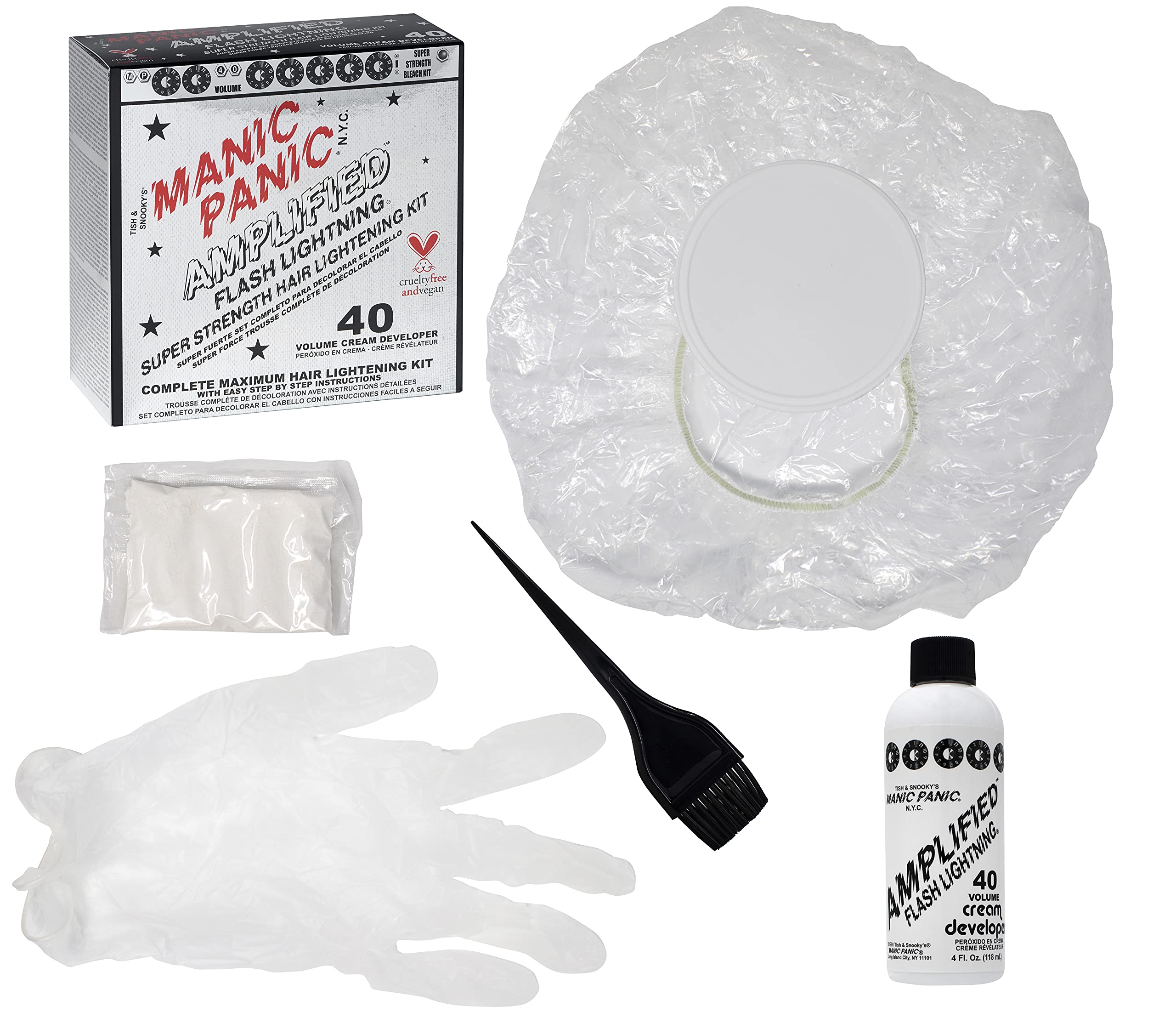 Bol de mélange MANIC PANIC pour préparer la pâte de décoloration.