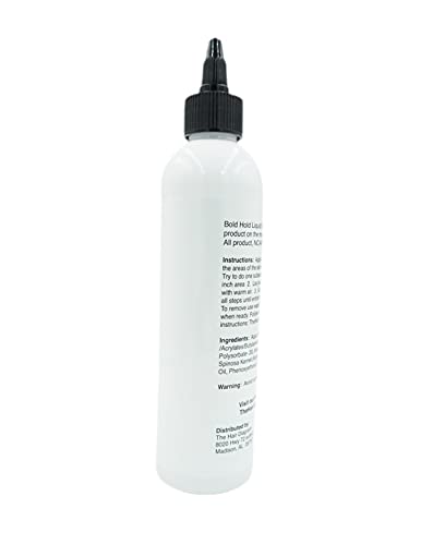 The Hair Diagram Bold Hold Liquid Gold — dentelle frontale: pose sécurisée sans colle.