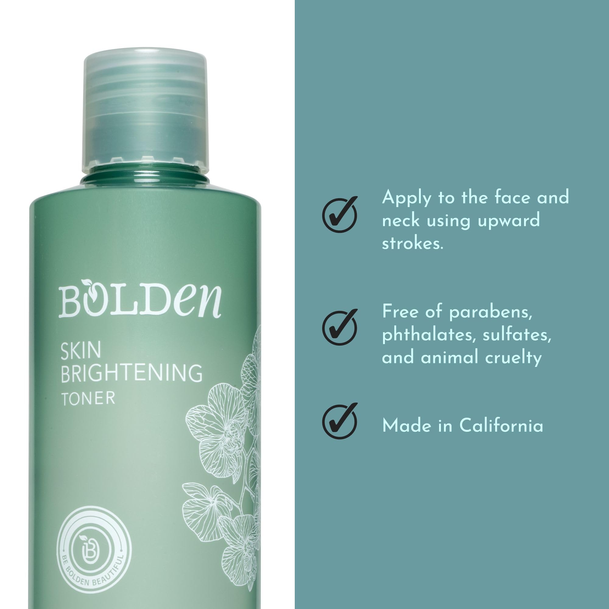 Bolden tonique hydratant, acide hyaluronique pour peau souple.
