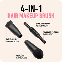 Boldify Brosse Incline pour un mélange fluide le long de la ligne des cheveux