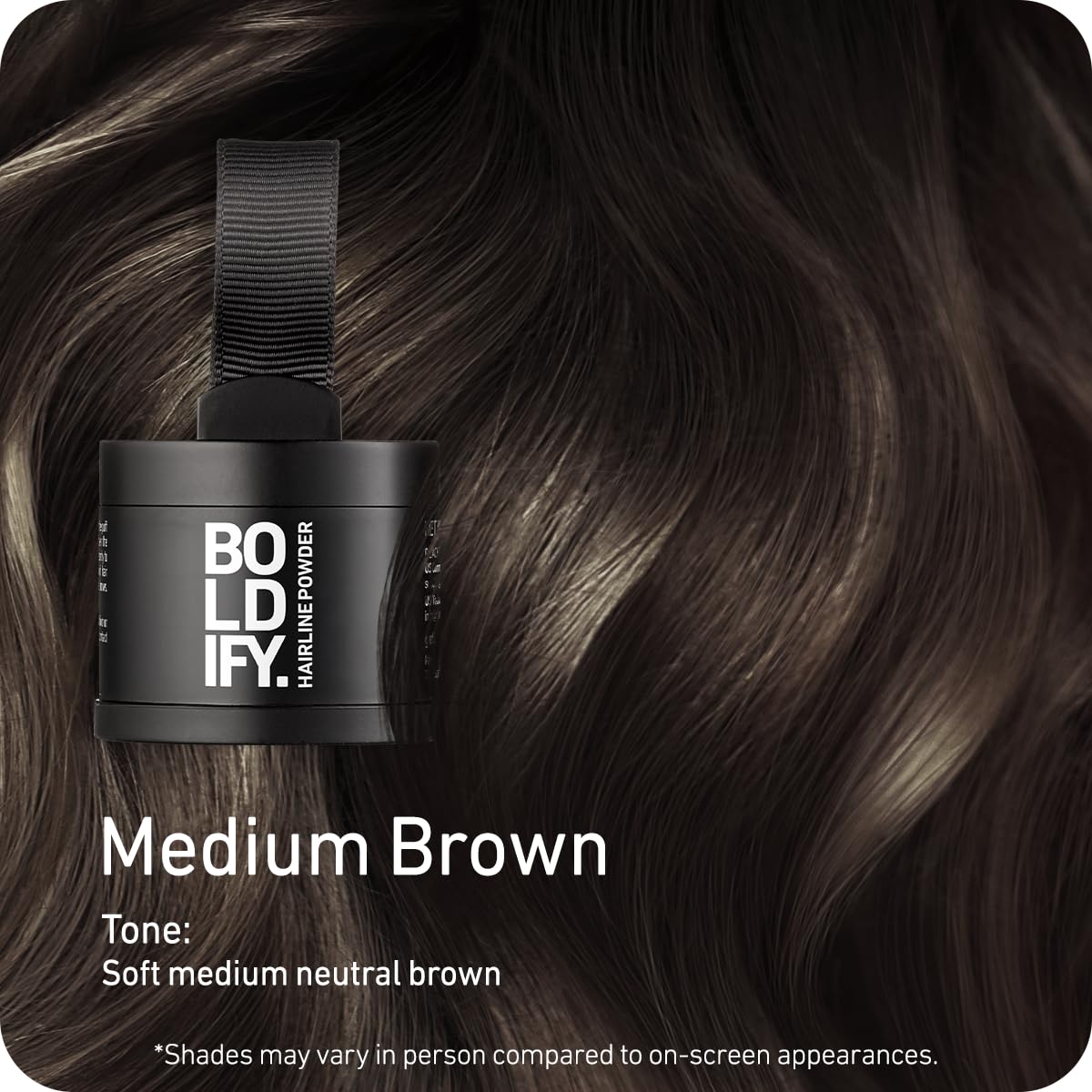 Boldify Couverture racines grises – tenue 24h durable pour cheveux