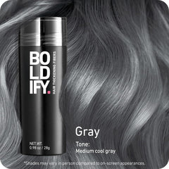 Boldify Fibres capillaires : couverture du cuir chevelu pour cheveux plus épais.