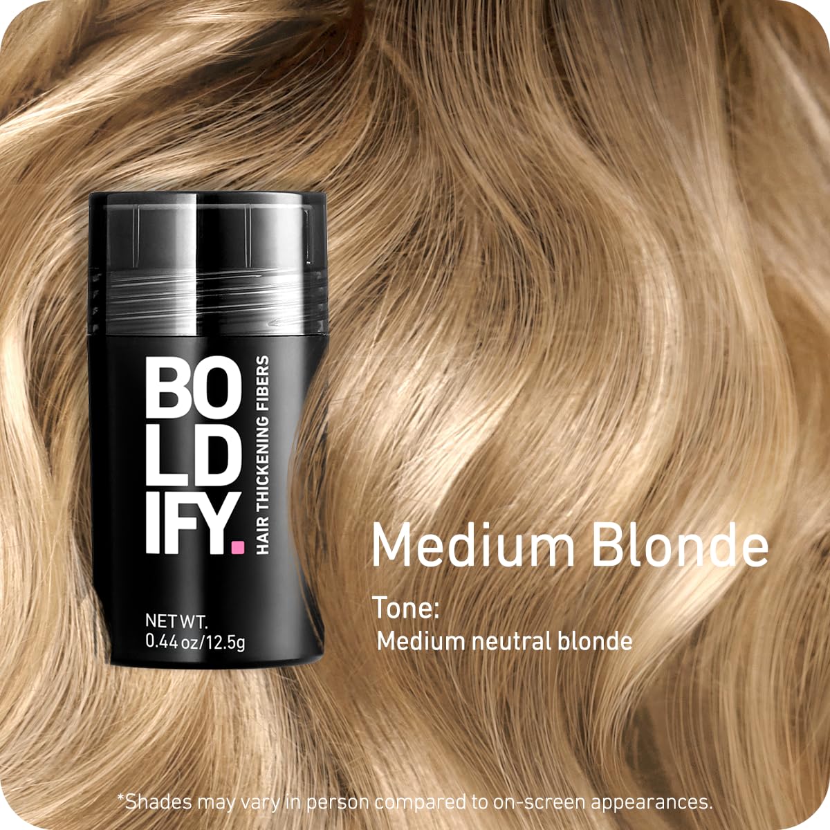 Boldify Fibres capillaires: couverture de la raie pour un rendu naturel.