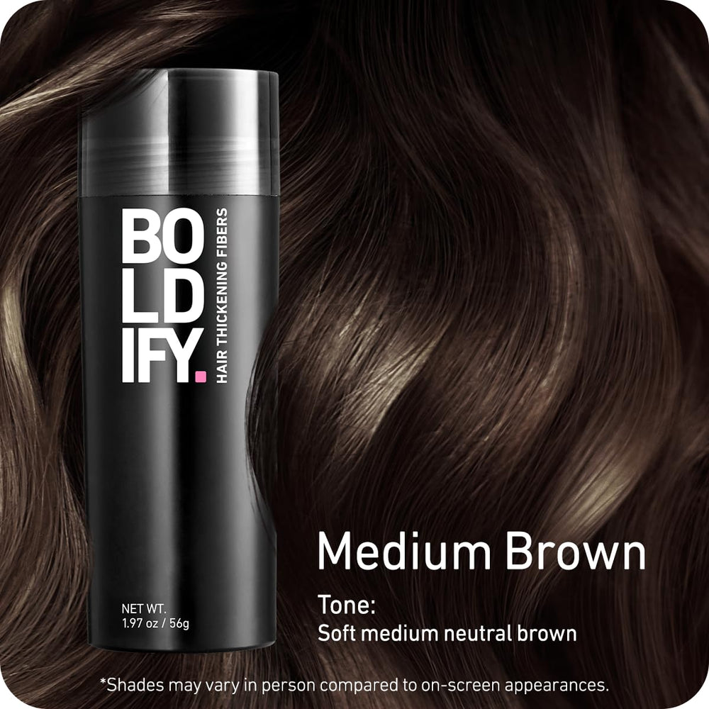 Application Boldify sur la couronne pour un rendu dense et naturel.