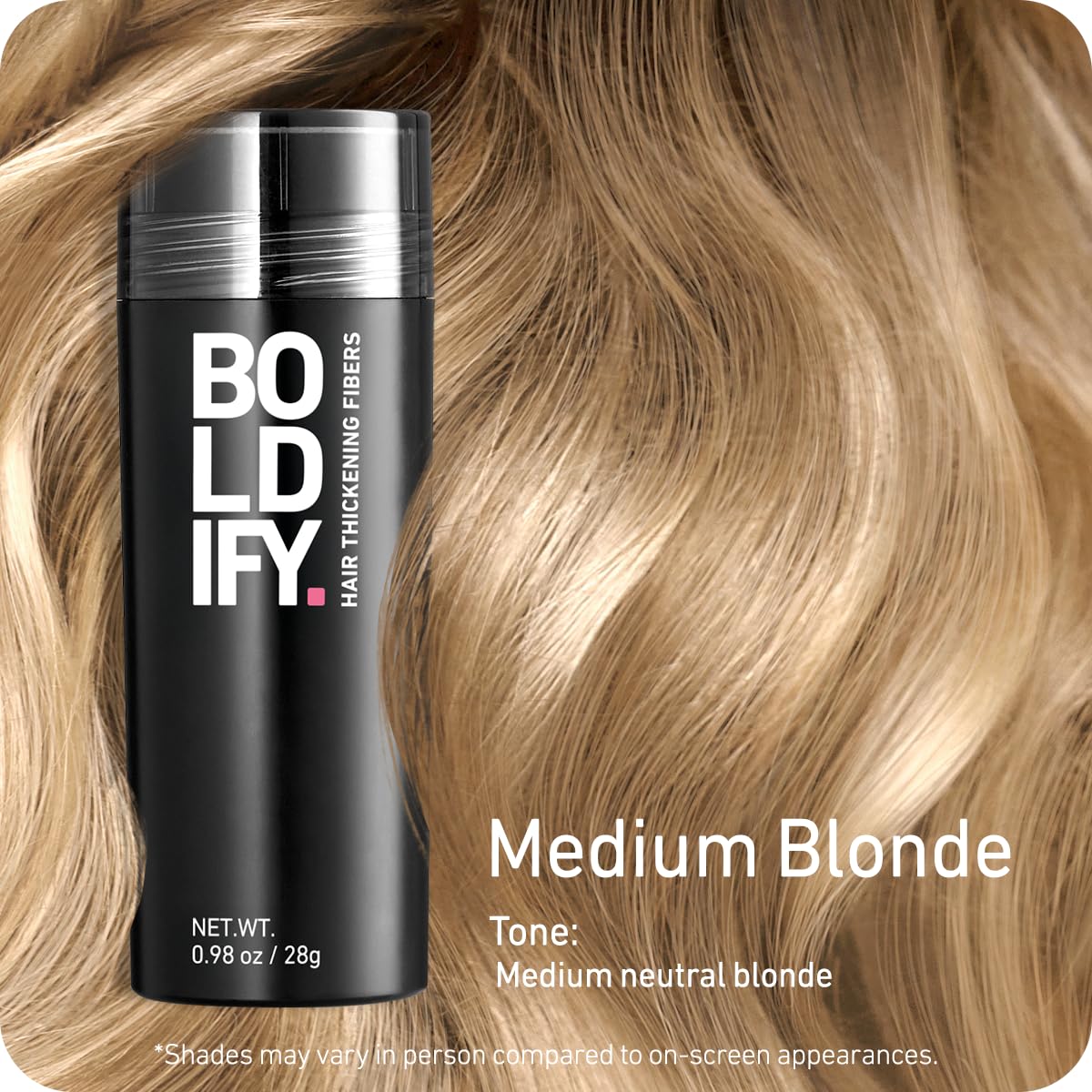 Application des fibres Boldify sur la couronne pour densité instantanée.