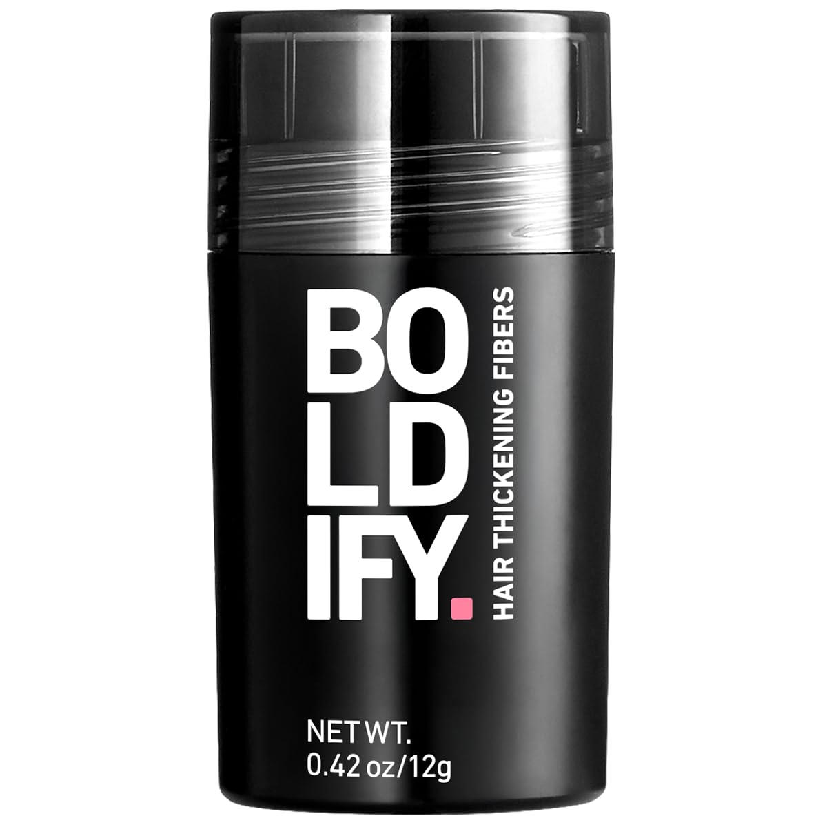 Fibres capillaires Boldify : application facile pour couvrir les zones clairsemées et obtenir un aspect plus dense.