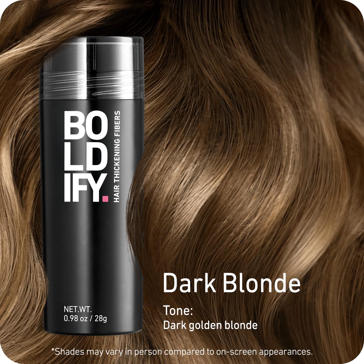Boldify Hair Fibers: correspondance couleur parfaite dès les racines.