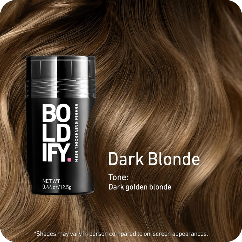 Boldify Fibres capillaires – couverture des racines pour une apparence homogène