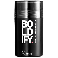 Boldify: flacon de fibres capillaires, fini invisible et densité perceptible