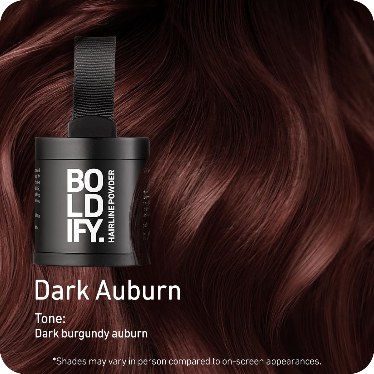 Boldify Hairline Powder – applicateur précision pour une application ciblée sur la ligne des cheveux
