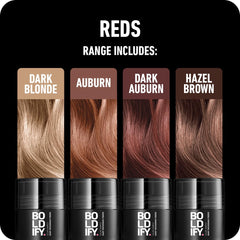 Boldify kit-echantillons-couleurs-cheveux-bruns: harmonie naturelle des nuances brunes.