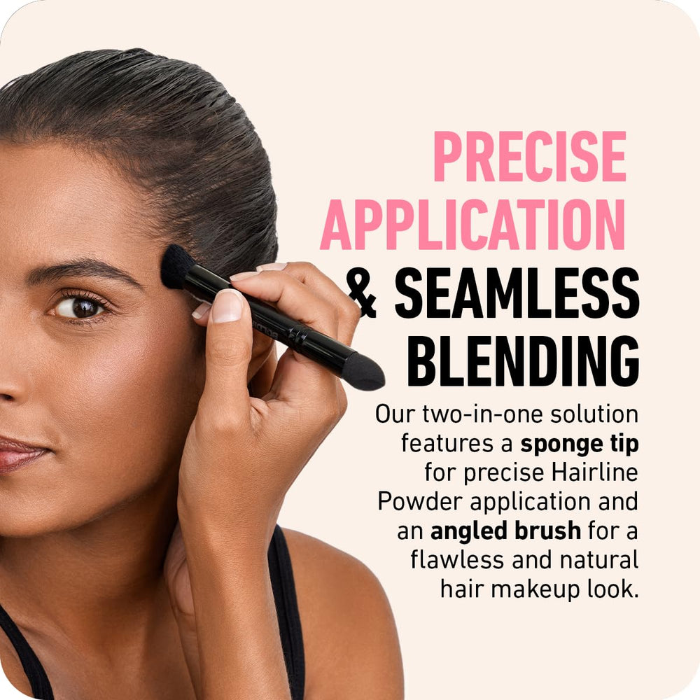 Boldify Pinceau Poudre Contour Cheveux pour une application ciblée et fusion naturelle