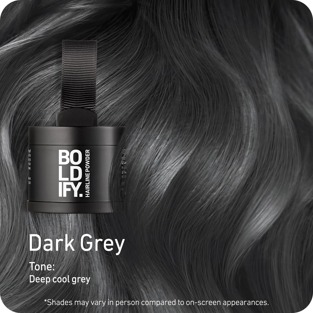 Boldify Poudre Applicateur pinceau pour racines avec précision.