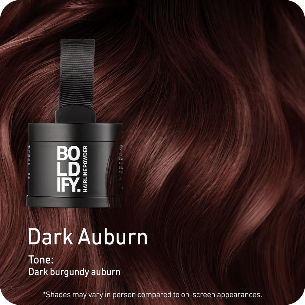 Boldify poudre capillaire pour ligne capillaire assure la couverture des racines avec un rendu homogène.