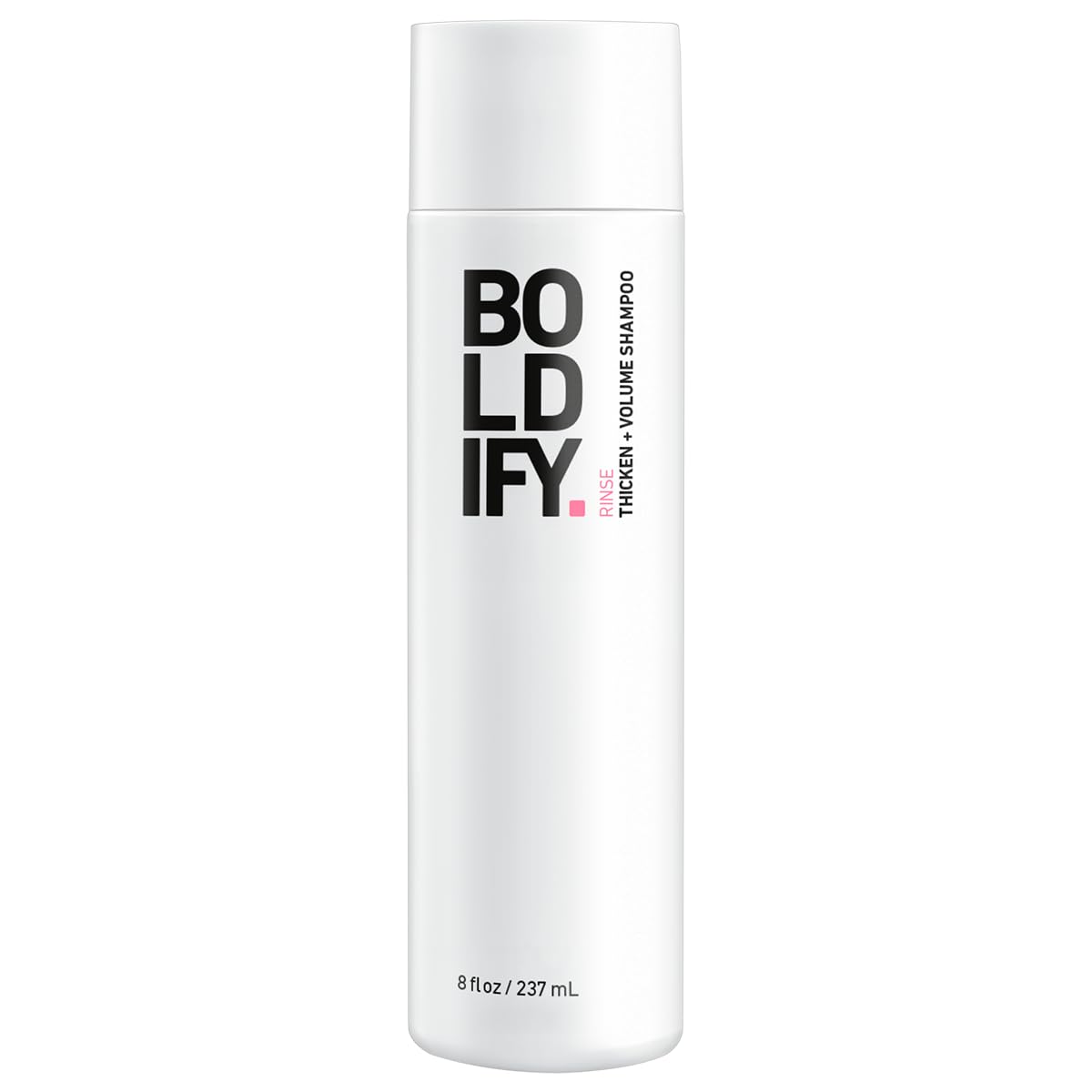 Boldify Shampoing Épaississant - bouteille élégante promettant volume sans alourdir.