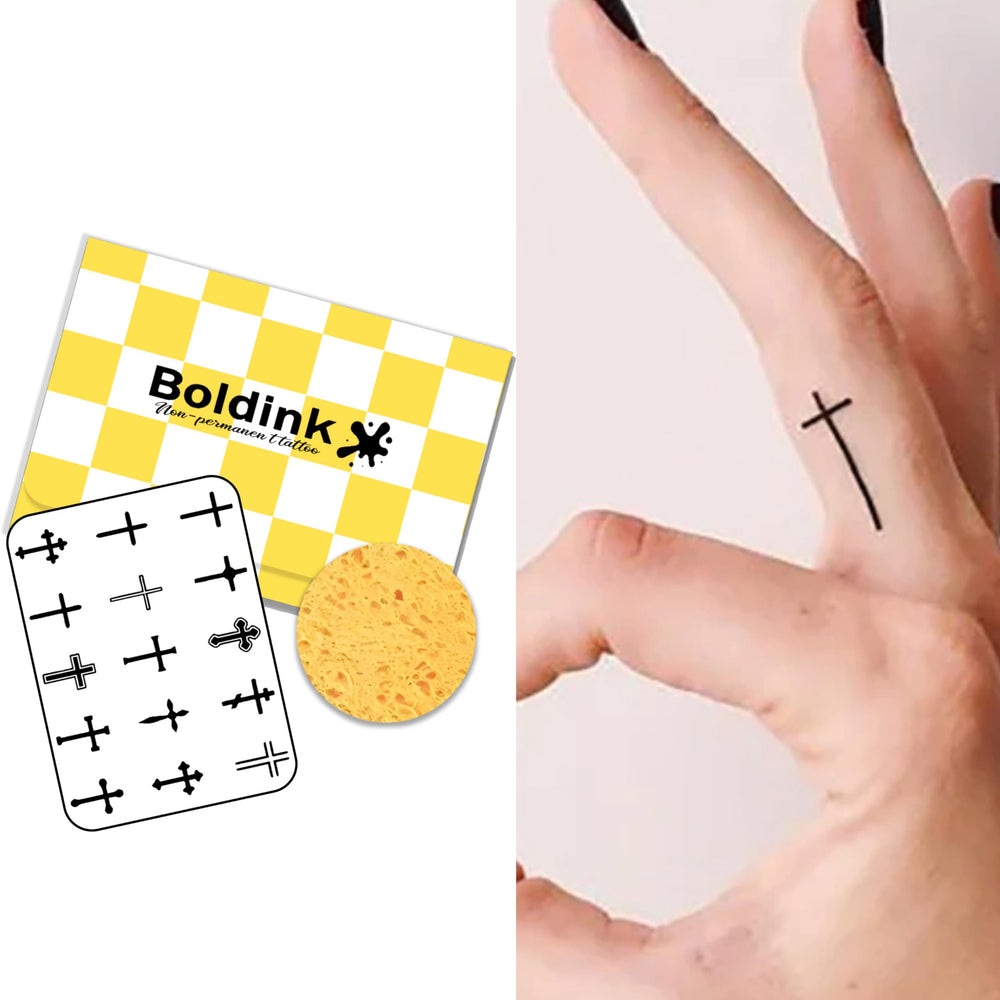Boldink tatouages semi-permanents, emballage cadeau élégant.