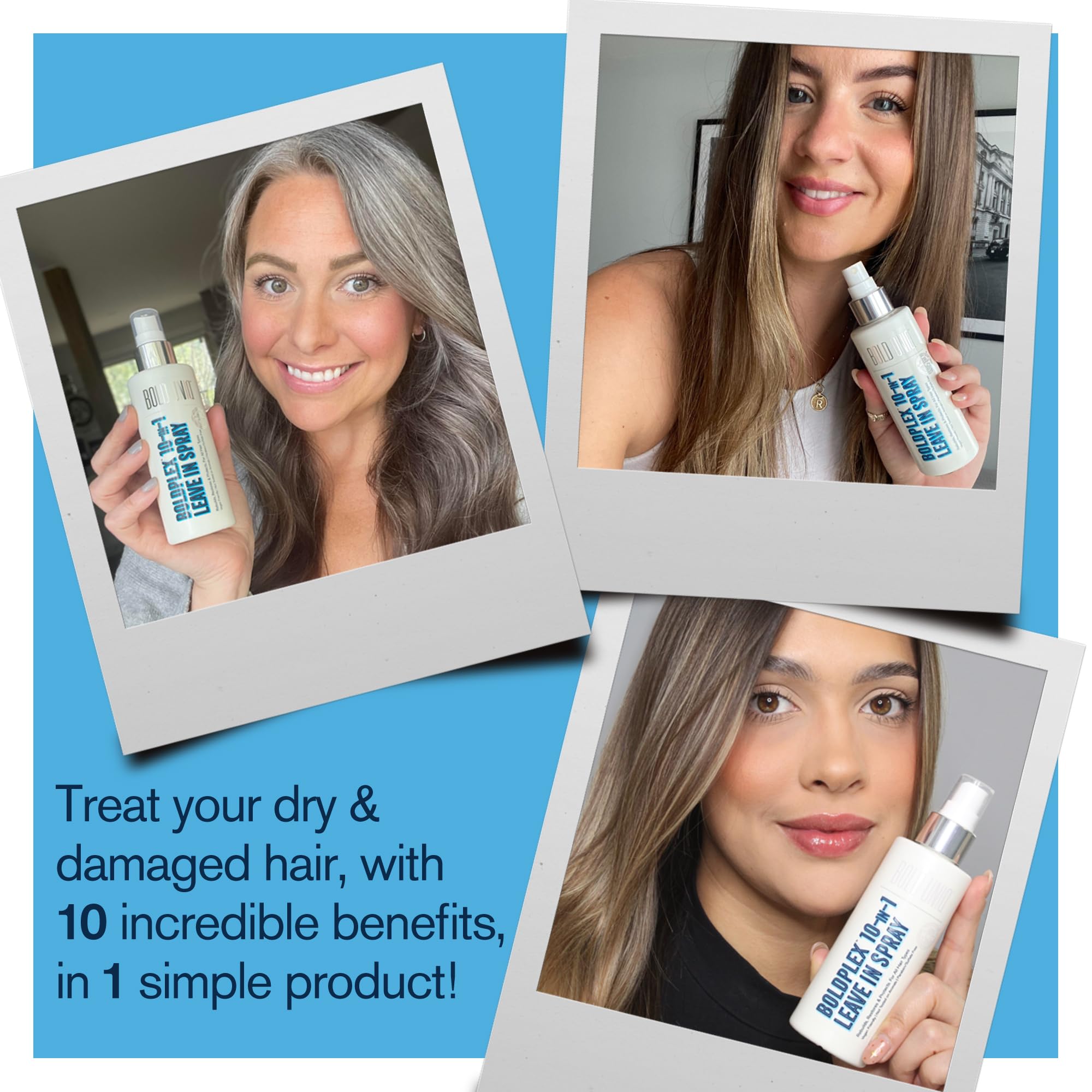Bold UNIQ Boldplex Heat: démêlage facilité après lavage, résultat plus lisse