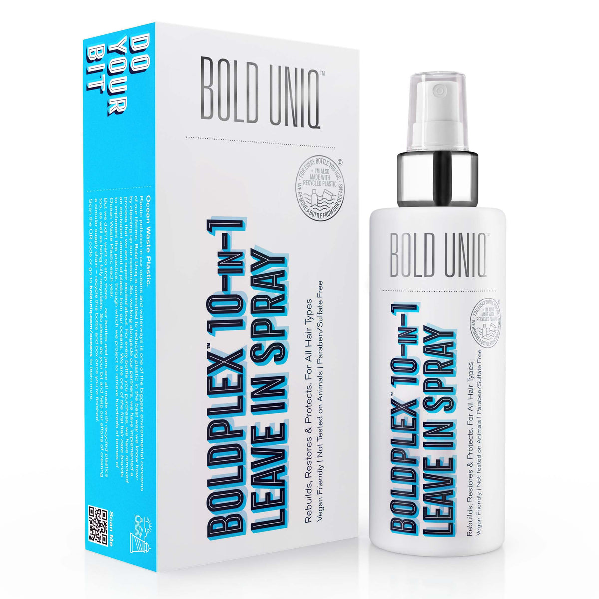 Bold UNIQ Boldplex Heat: protection thermique en spray pour cheveux fragiles et sensibles à la chaleur