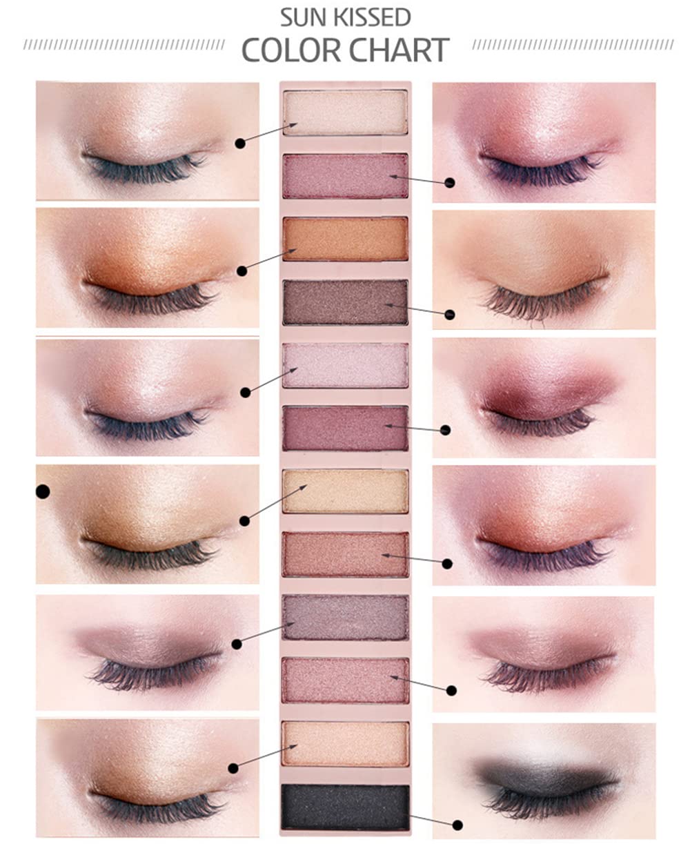 BOLOPER ombres-paillettes irisées pour regard scintillant