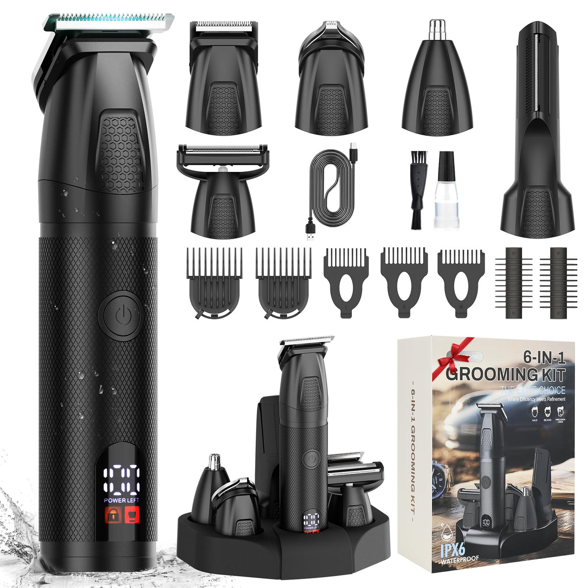 Kit Bomxin tout-en-un pour soin masculin en vue générale, solution polyvalente.