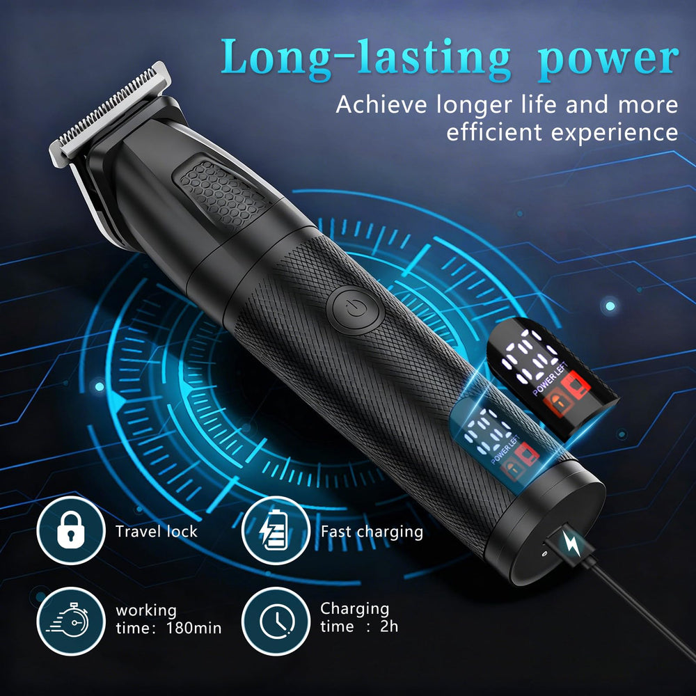 Tondeuse-cheveux Bomxin, lames performantes pour coupes nettes.