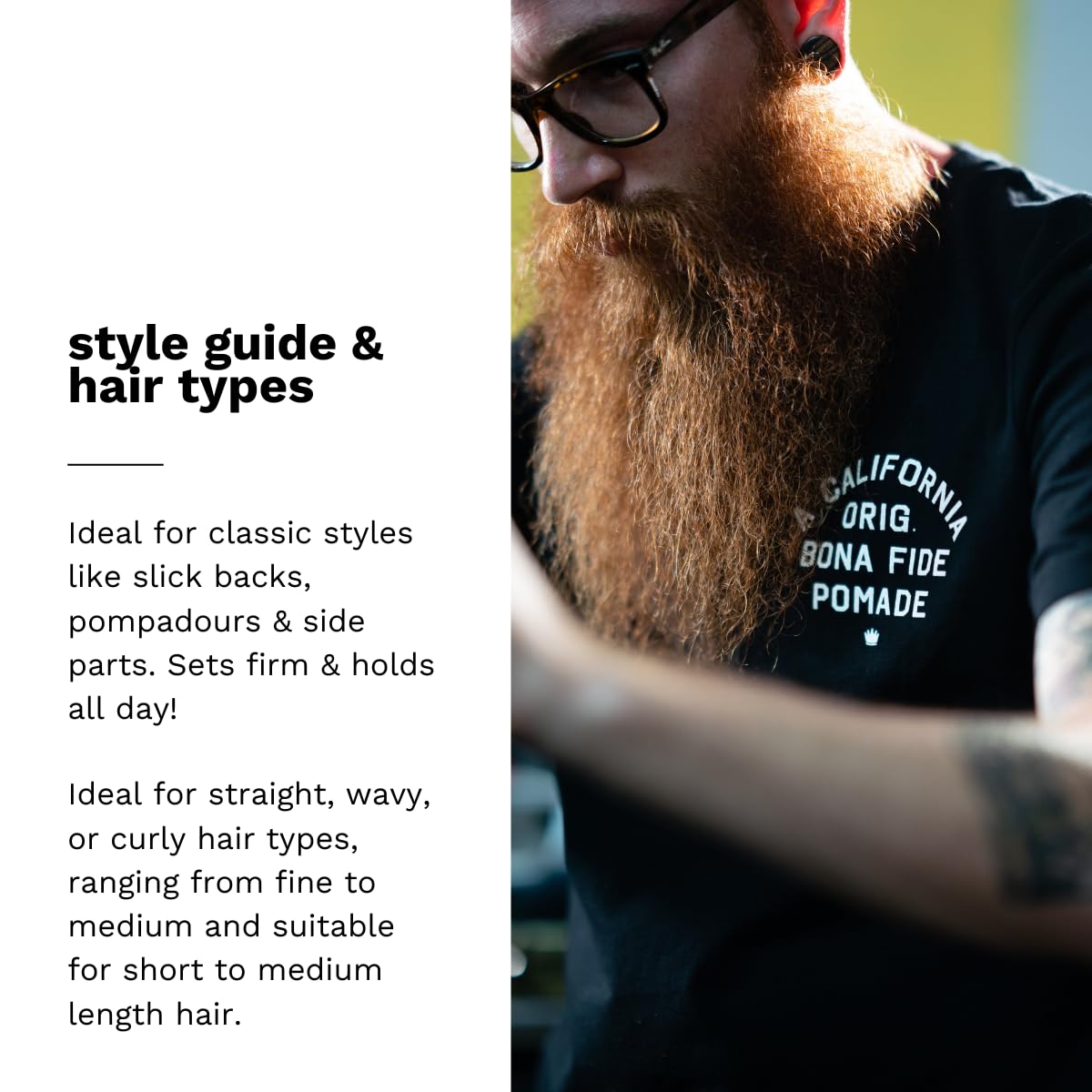 Bona Fide Pomade Original – parfum pamplemousse rose pour une expérience agréable.