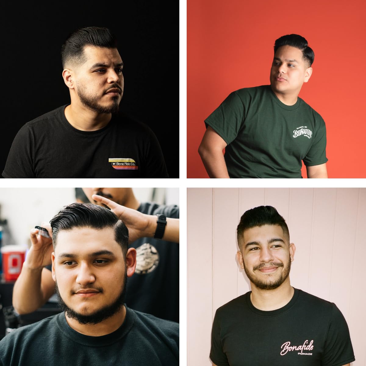 Bona Fide Pomade Original – tenue moyenne adaptée à tous types de cheveux.