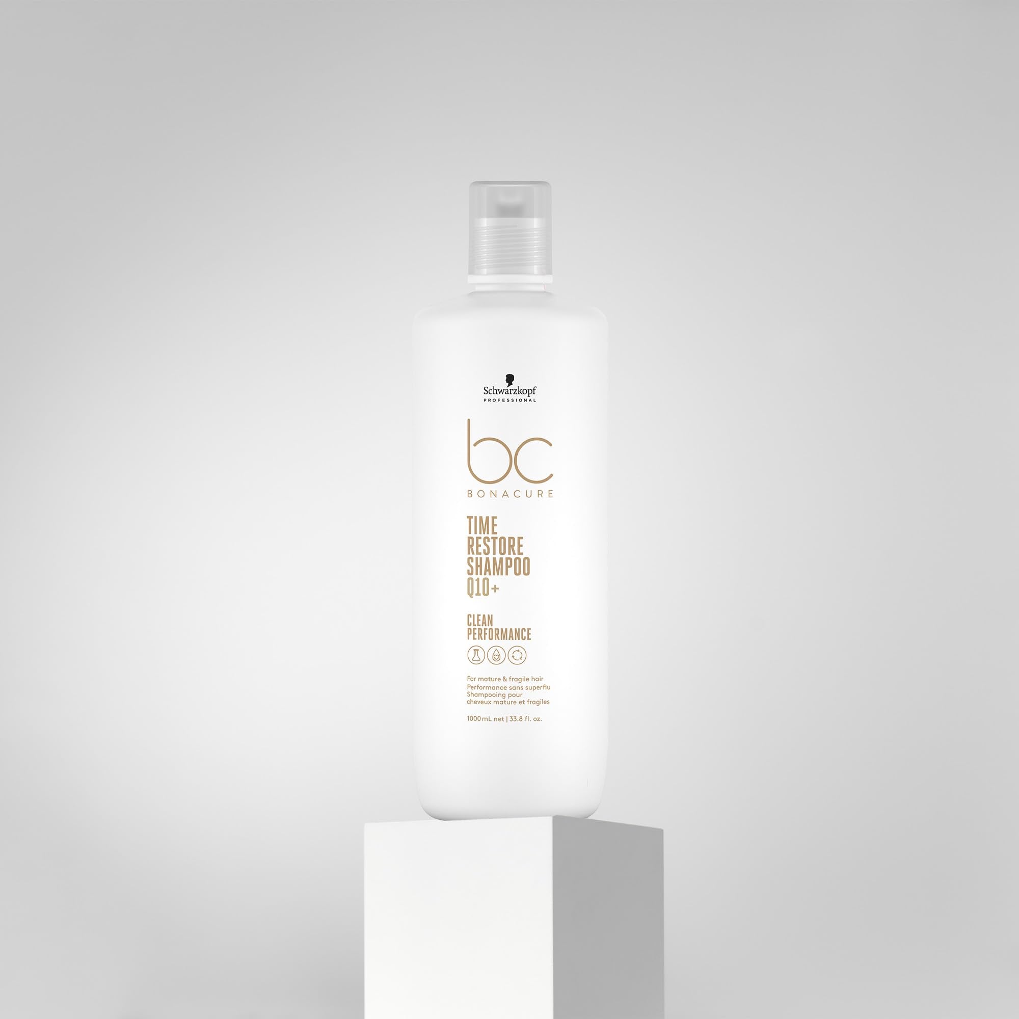 Bonacure Q10+ Time Restore — parfum léger lors de l’application.