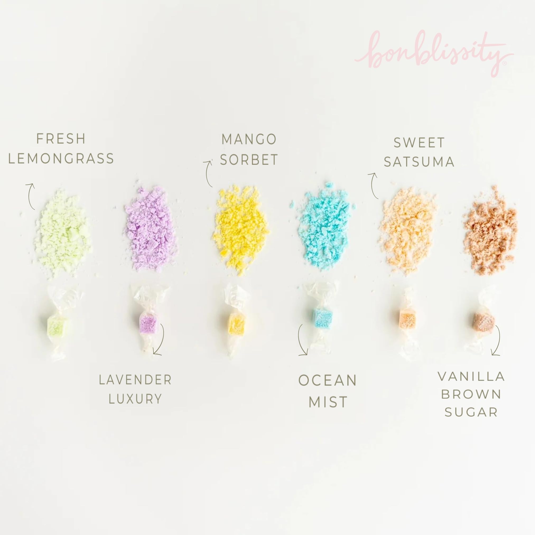 Bonblissity cubes-sucres-gommage-emballage-cadeau : présentation idéale pour offrir un soin spa.