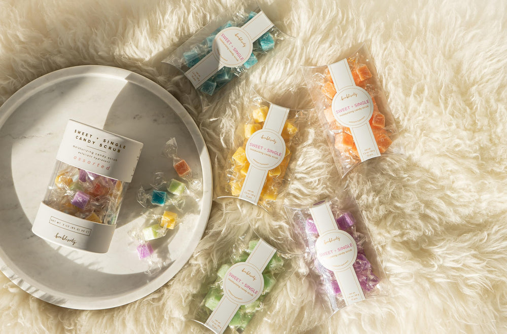 Bonblissity cubes-sucres-gommage-mains : usage quotidien pour mains sèches et hydratées.