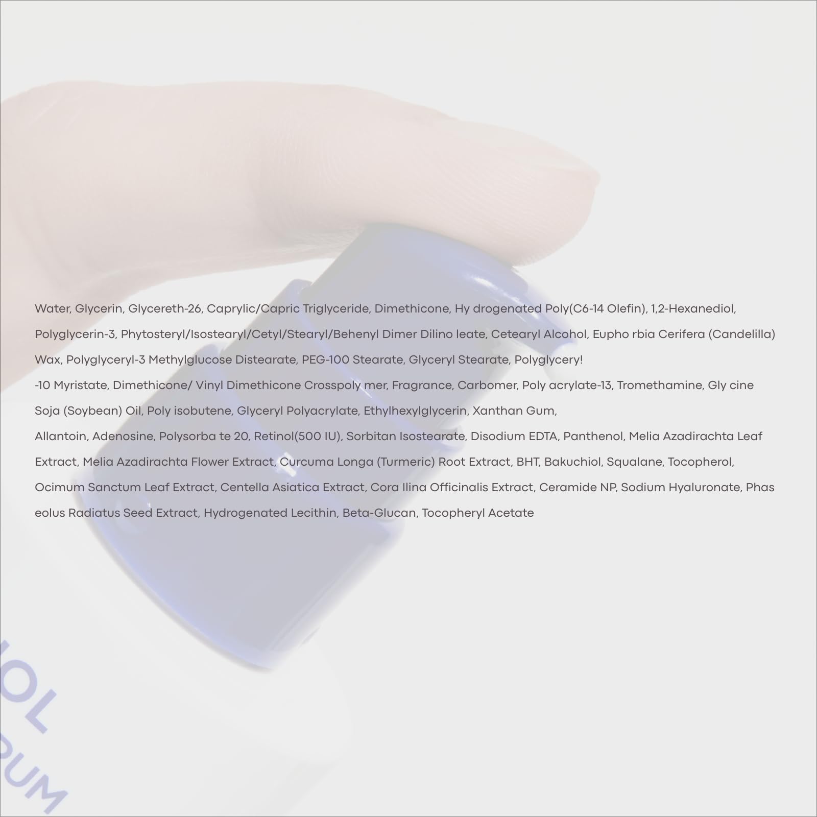 BONCEPT Sérum Retinol 500 UI – Bakuchiol et Retinol pour routine quotidienne.
