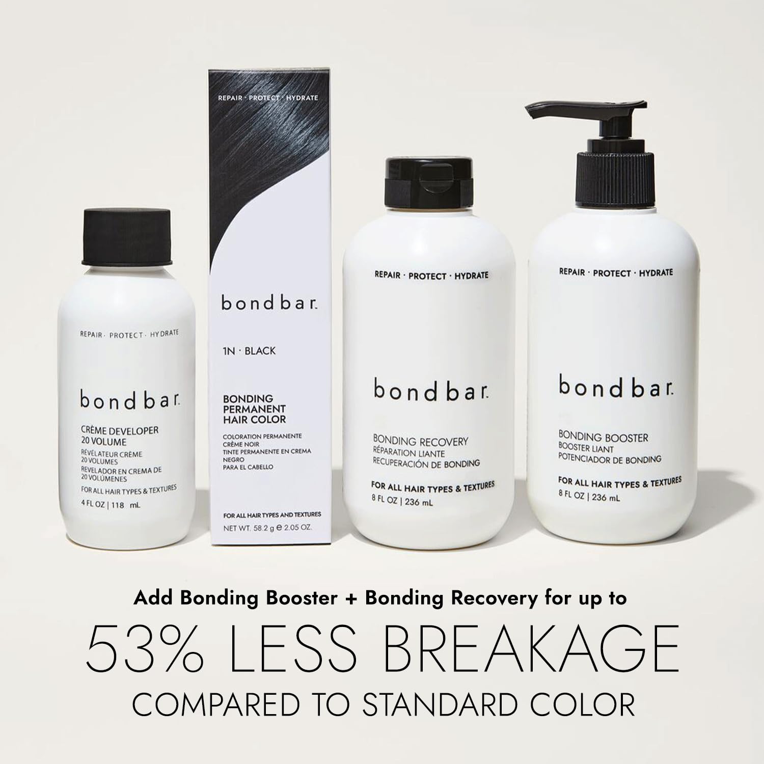 Bondbar 5RC formule végane sans cruauté et sans ingrédients controversés.
