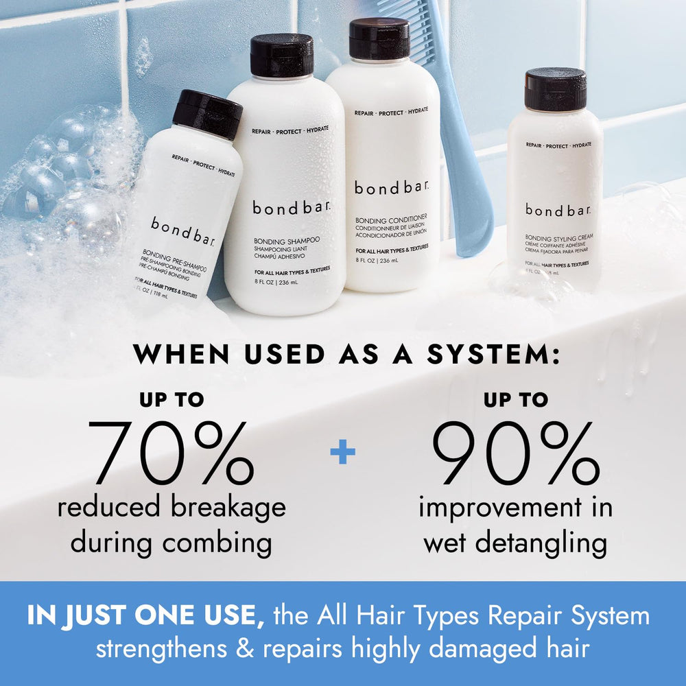 Bondbar Conditionneur – système en trois étapes pour des cheveux renforcés.