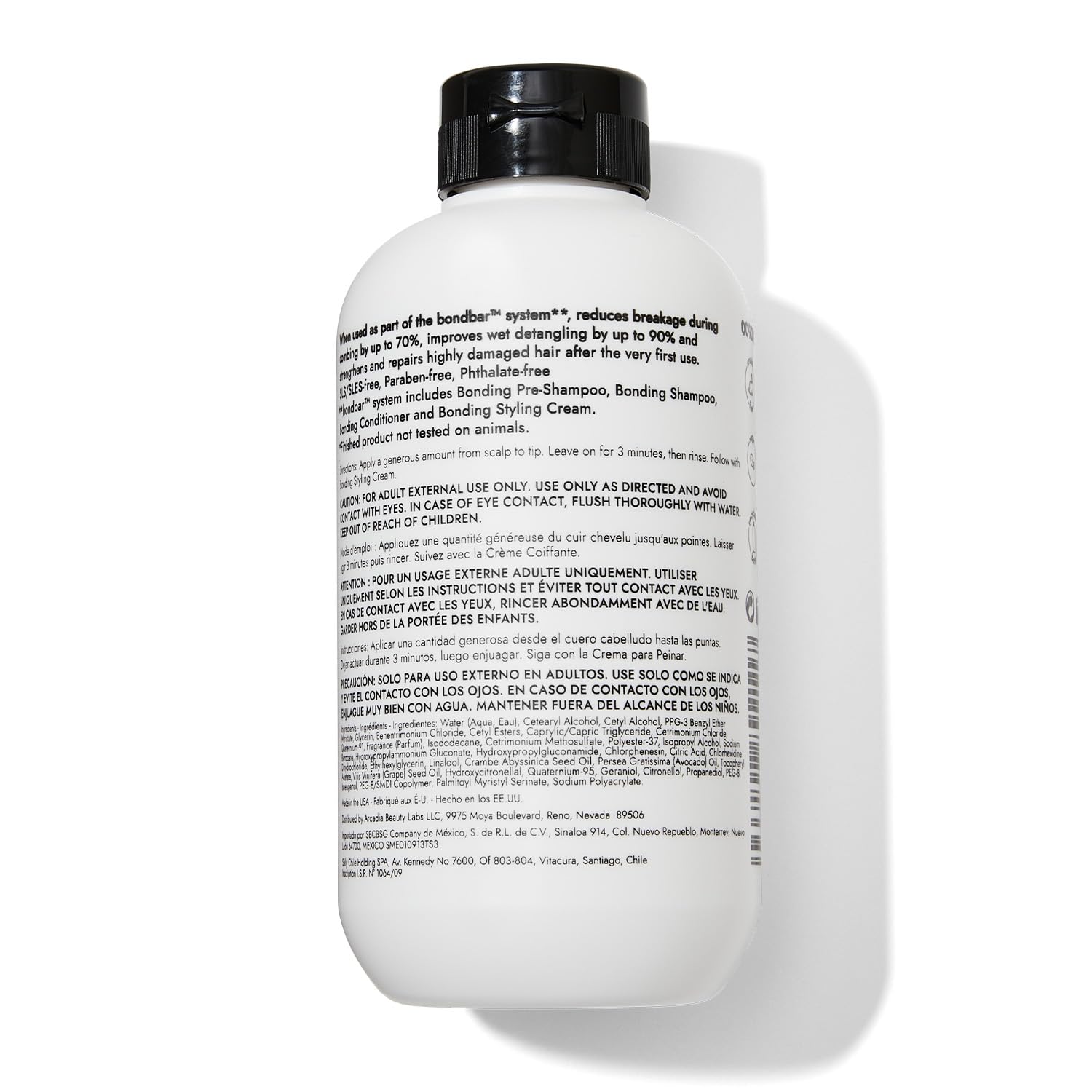 Bondbar Conditionneur – flacon recyclable et formule sans SLS/SLES.
