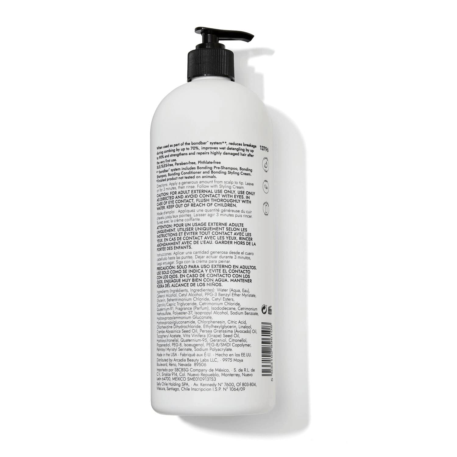Bondbar Conditionneur : texture crème hydratante pour des cheveux plus souples et soyeux.