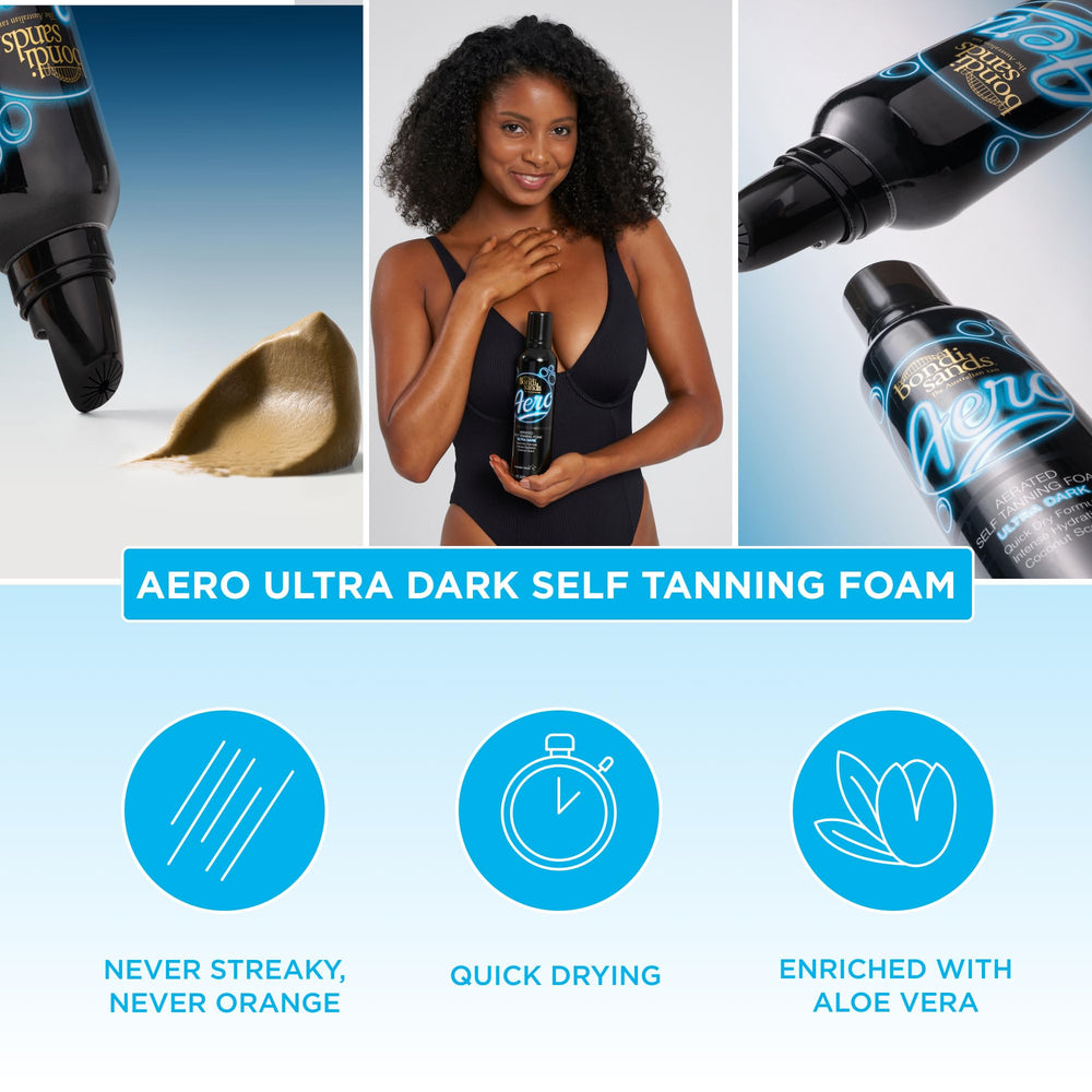 Bondi Sands Aero Foam, parfum coco signature pour une expérience agréable.