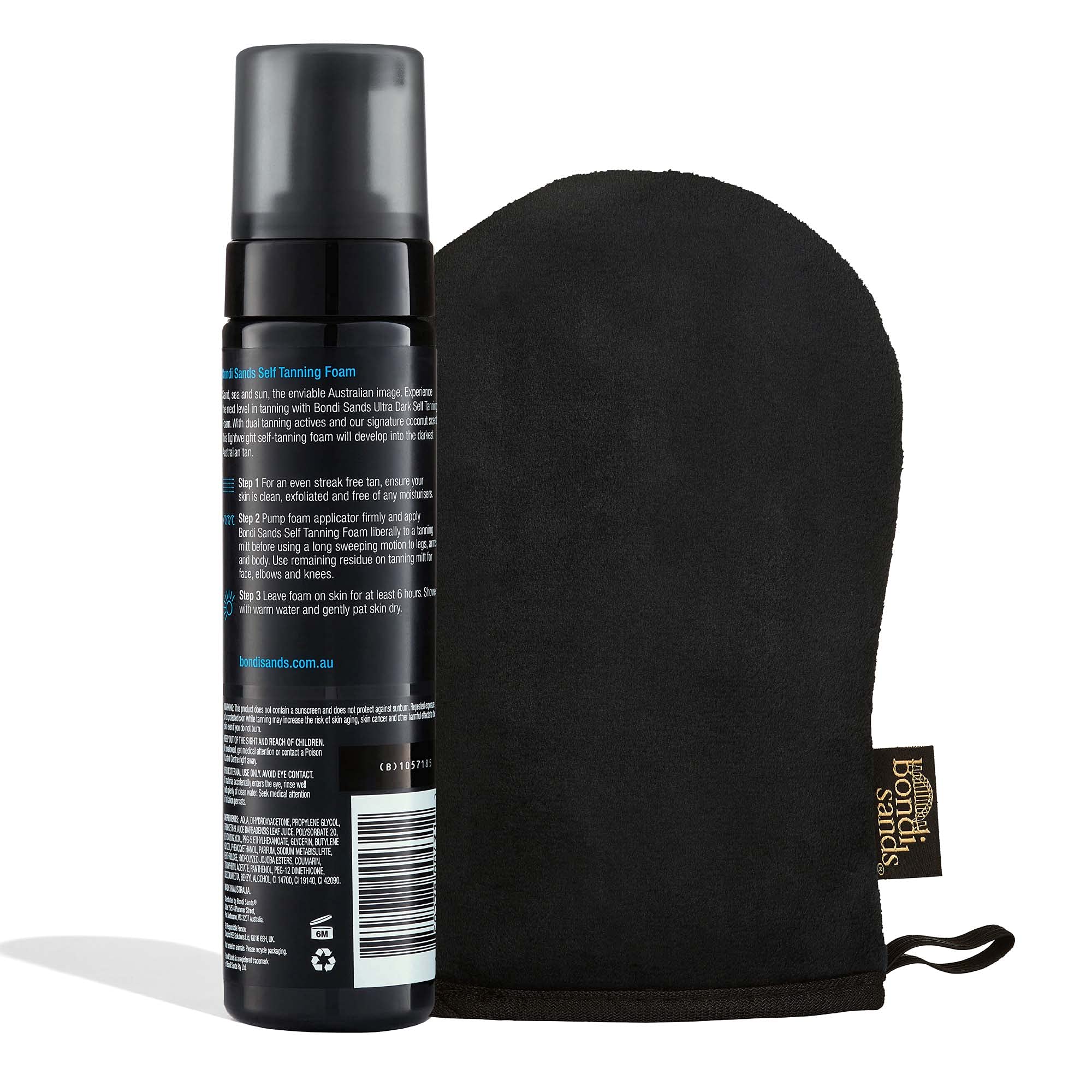 Bondi Sands – applicateur double-face pour une application sans traces.