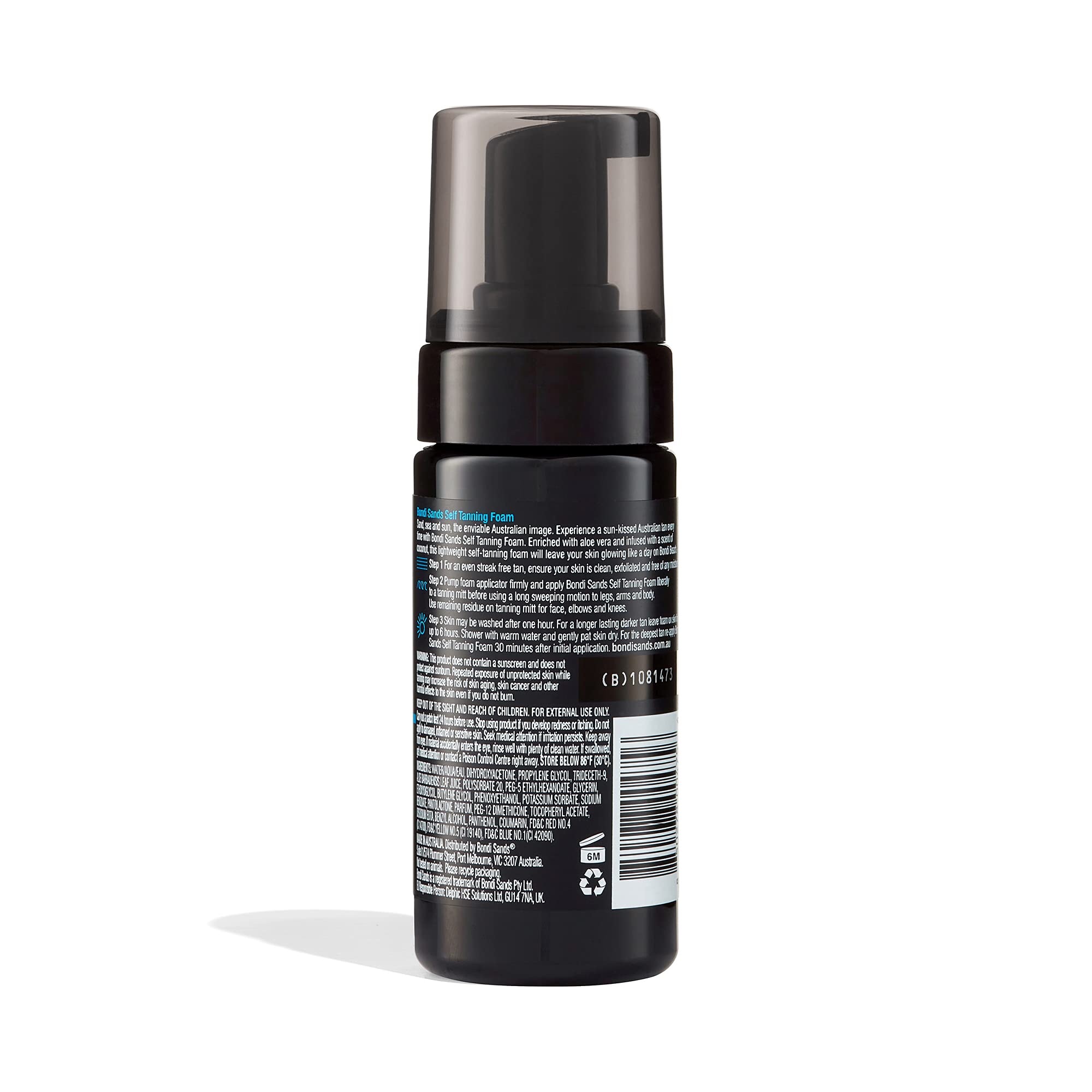 Bondi Sands Appliquer Mousse avec gant: résultat rapide et facile