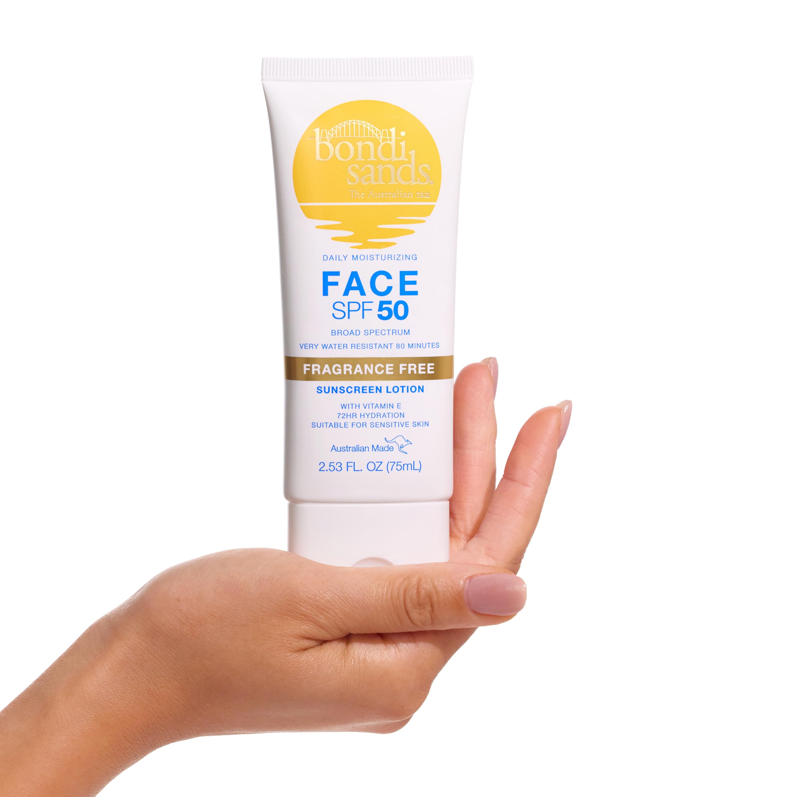 Bondi Sands fini sec, non gras, SPF50 pour une peau légère