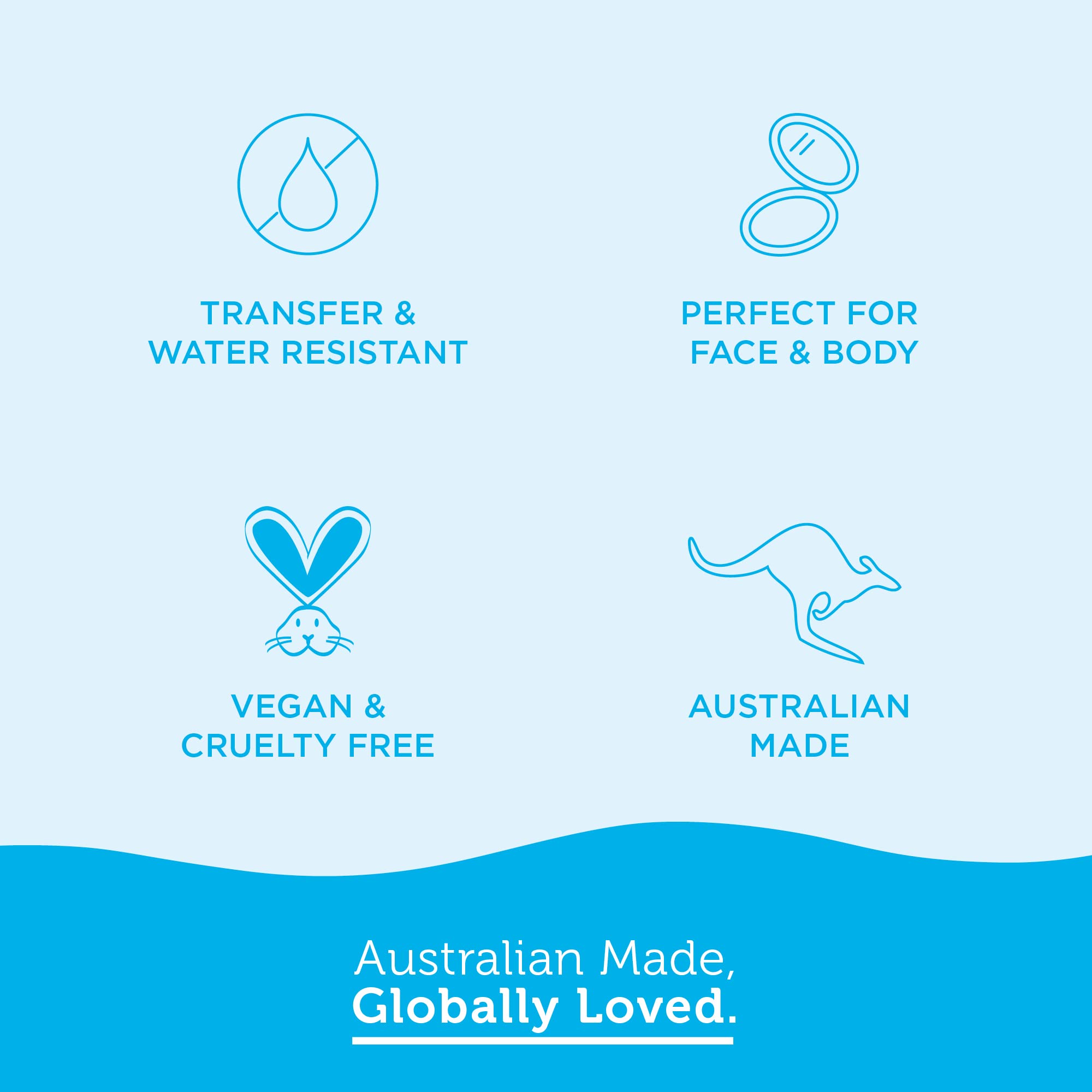 Bondi Sands GLO Matte – transfert réduit et résistance à l’eau pour activités quotidiennes.