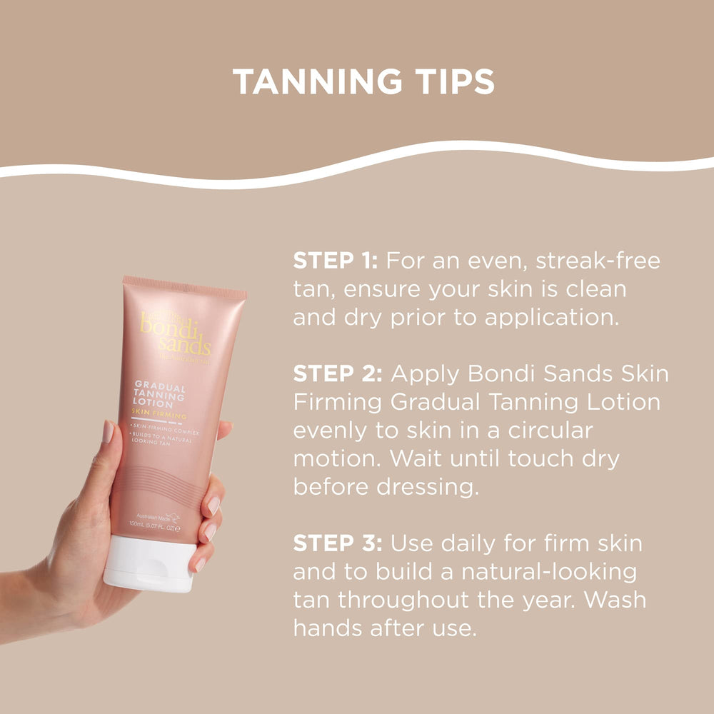 Bondi Sands Lotion bronzante: routine simple pour une peau éclatante.