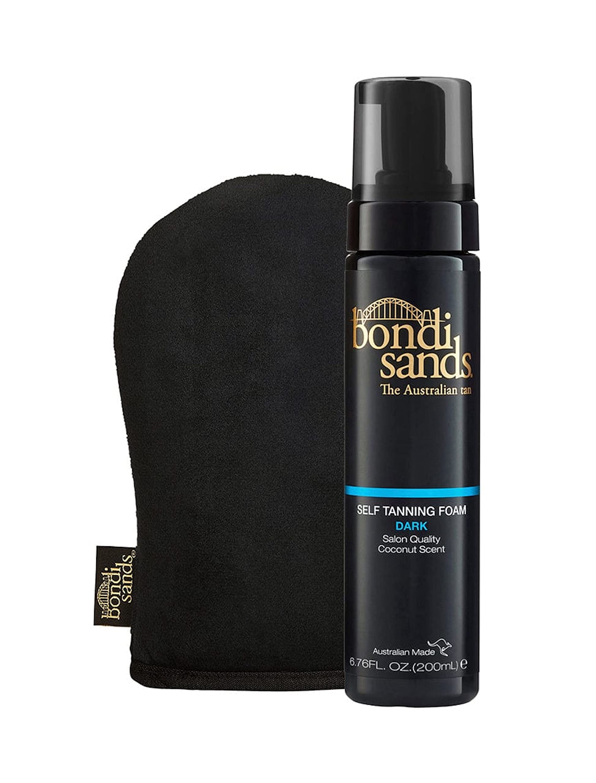 Bondi Sands Mousse Auto-Bronzante Sombre pour un bronzage homogène.