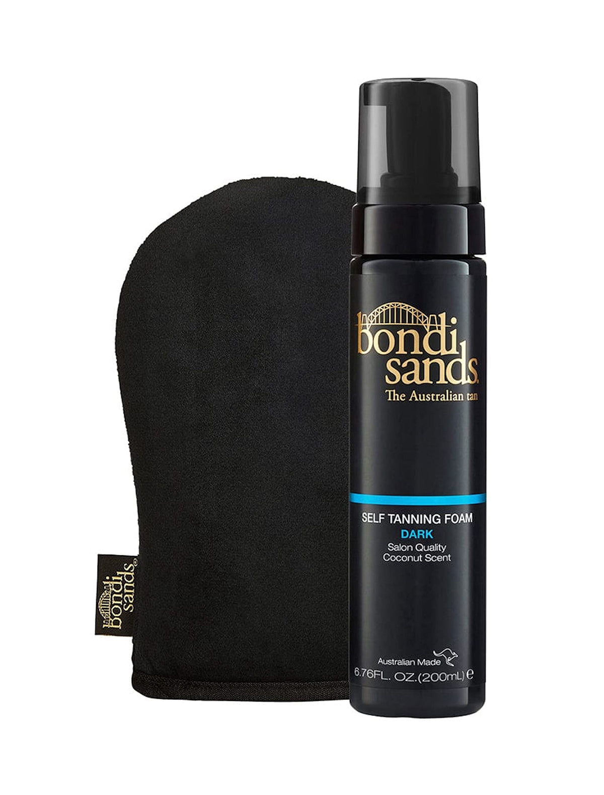 Bondi Sands Mousse Auto-Bronzante Sombre pour un bronzage homogène.
