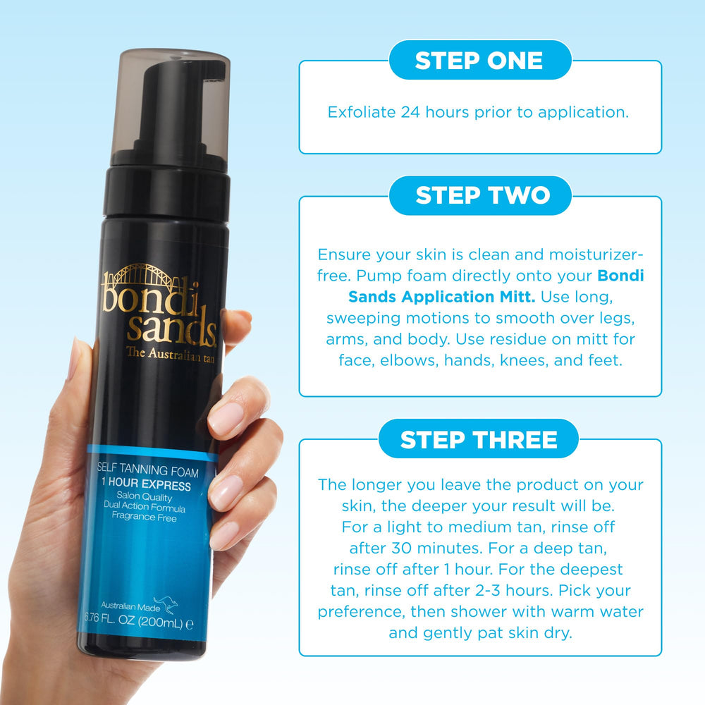 Bondi Sands 1 heure pour un bronze plus prononcé