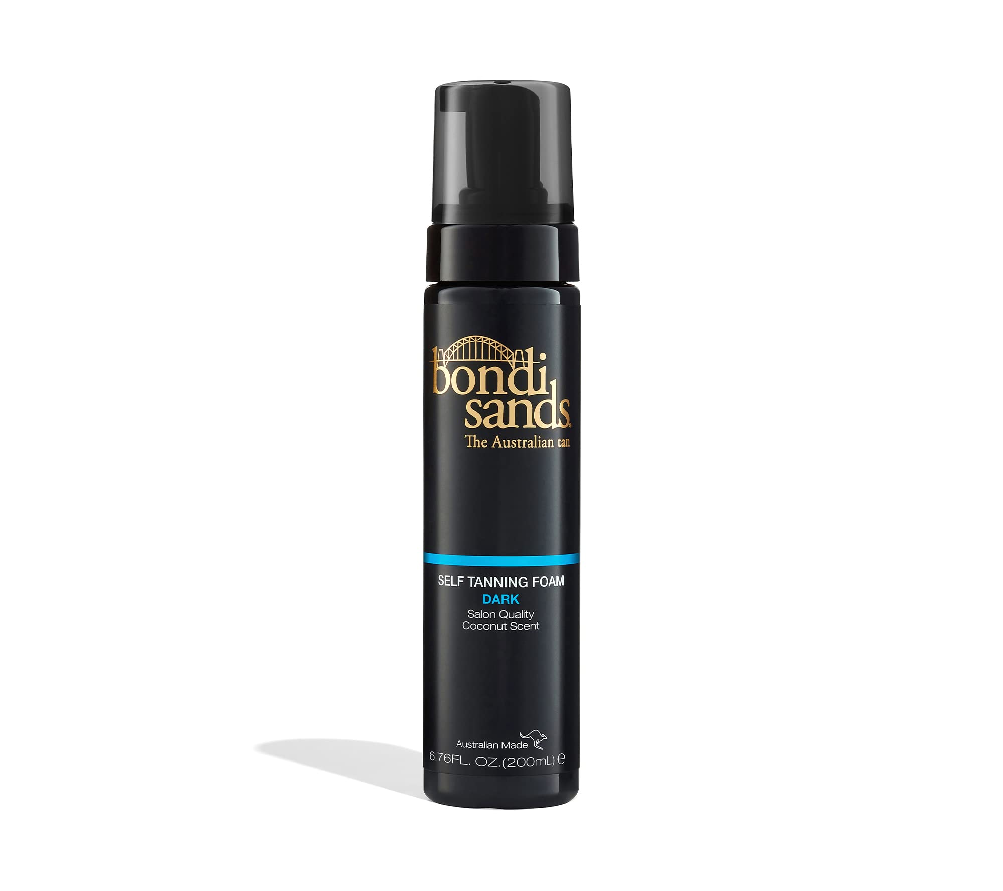 Bondi Sands Mousse Autobronzante avec aloe et coco pour hydratation et bronzage naturel.