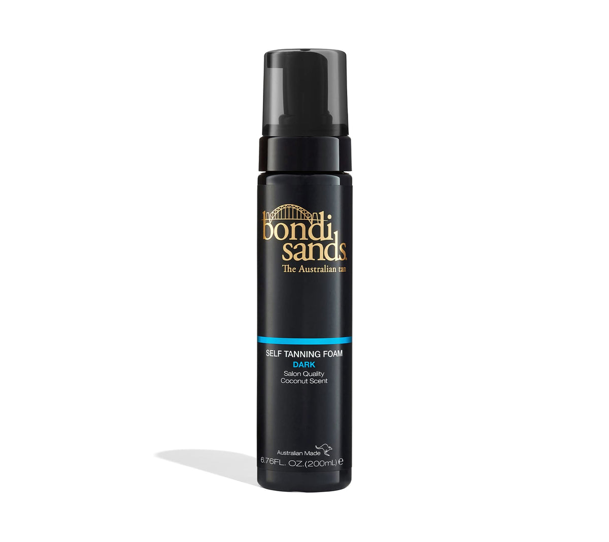 Bondi Sands Mousse Autobronzante avec aloe et coco pour hydratation et bronzage naturel.