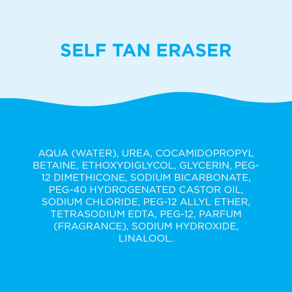 Bondi Sands Self Tan Eraser – packaging élégant et pratique au quotidien.