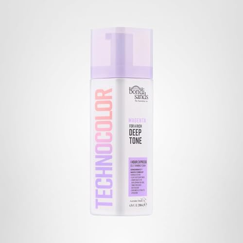 Bondi Sands Technocolor Magenta – teinte olive à foncé qui s’adapte à votre carnation.