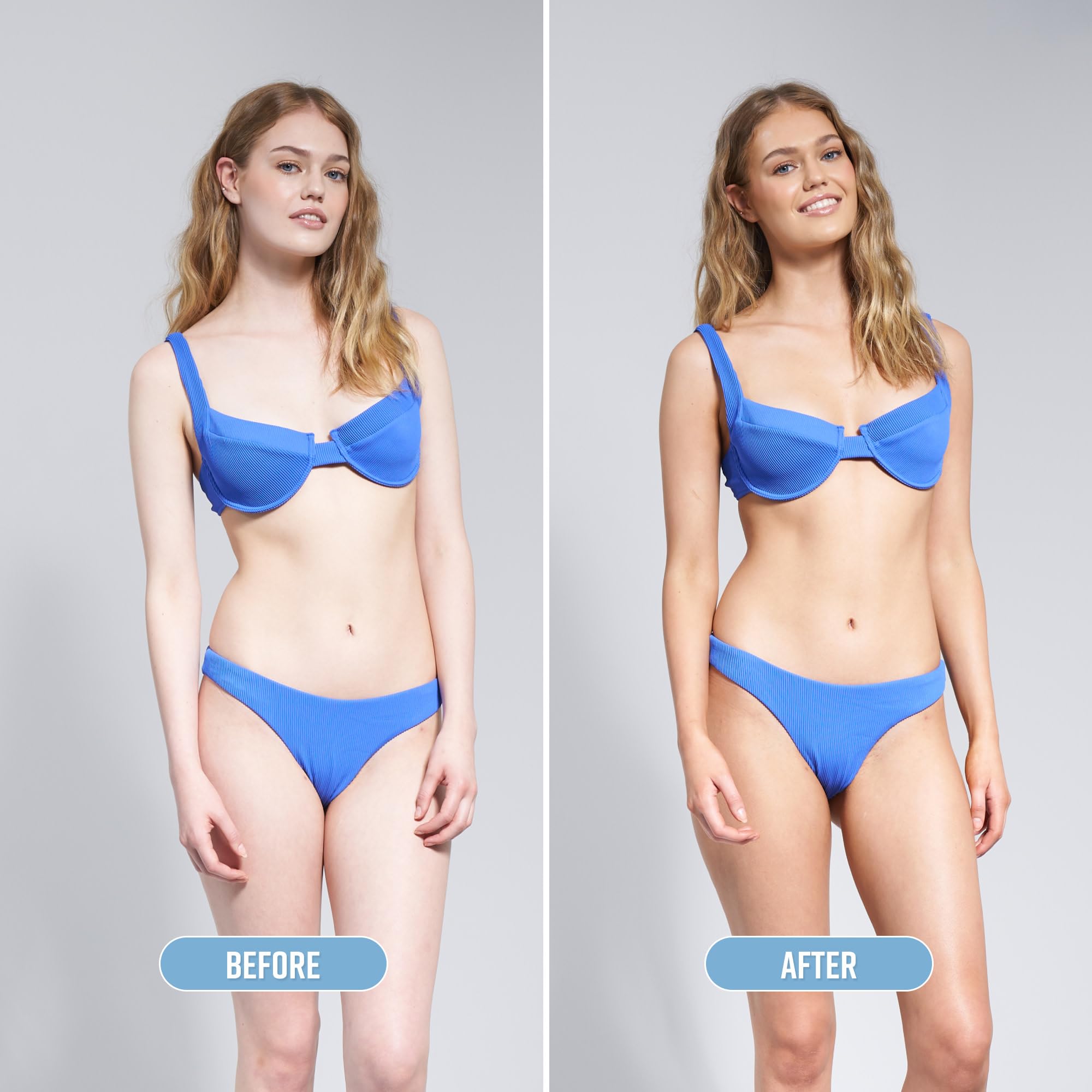 Bondi Sands Technocolor Sapphire application en mouvements longs pour couverture homogène.
