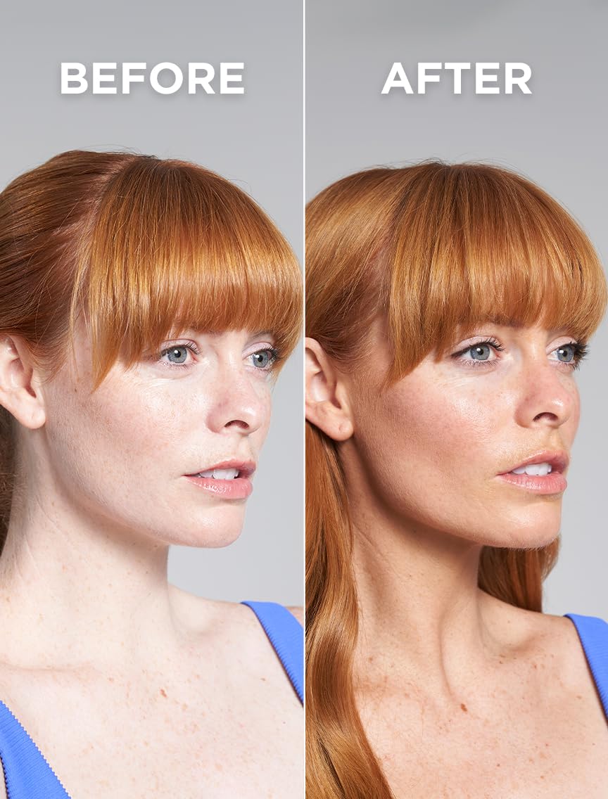 Teint lumineux et uniforme avec fini naturel et flou des pores